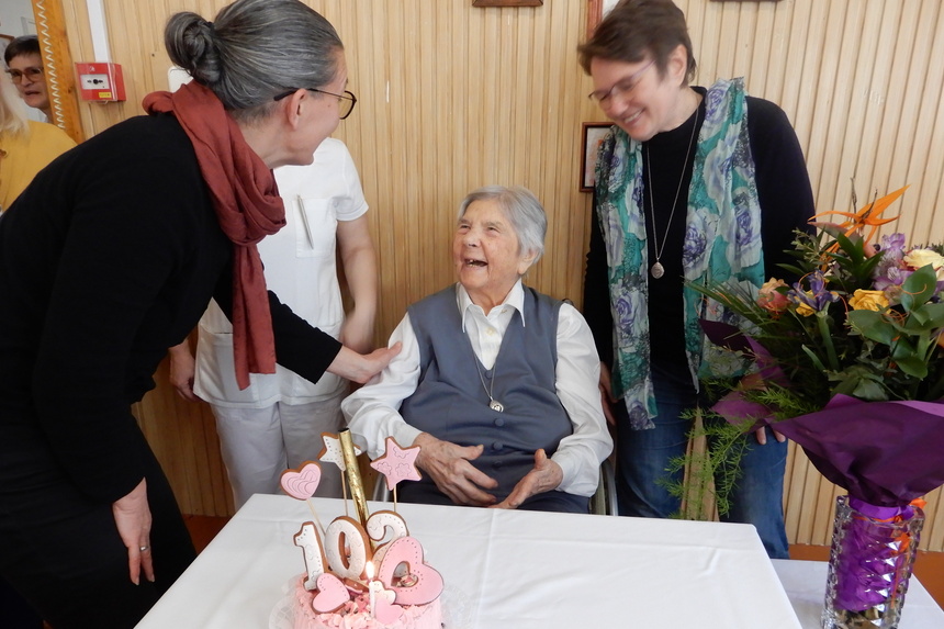 Margit testvérünk 102 éves lett!