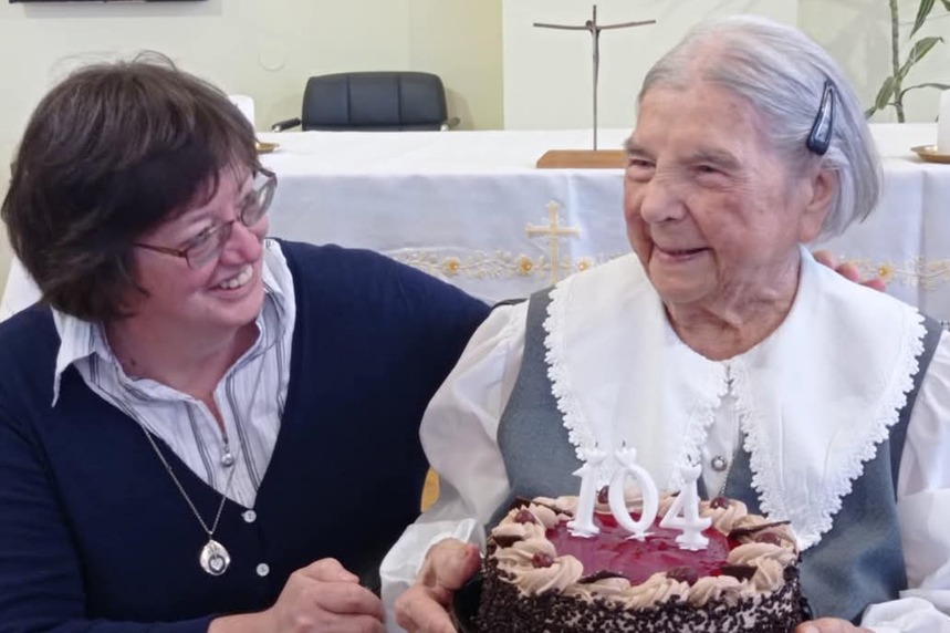 Maróti Margit testvérünk 104. születésnapja